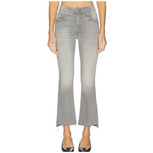 MOTHER Gray Ankle & Cropped Jeans